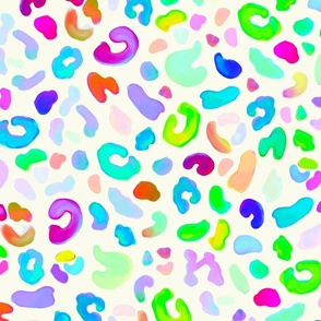 Colorful animal print (jumbo wallpaper size version)