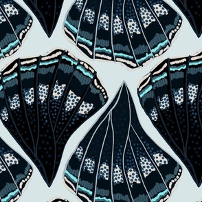 butterfly wings on light blue (large)