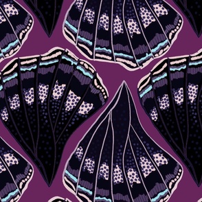 butterfly wings on purple (large)