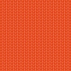 orange knitting texture small scale