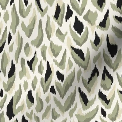 Abstract Animalier Sage Green