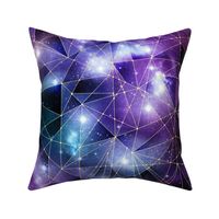 Purple Galaxy Geometric 