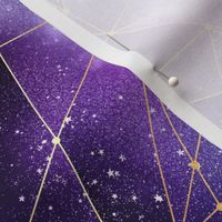 Purple Galaxy Geometric 