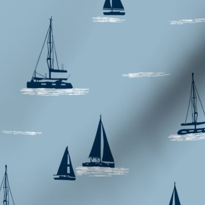 nautical sailboats