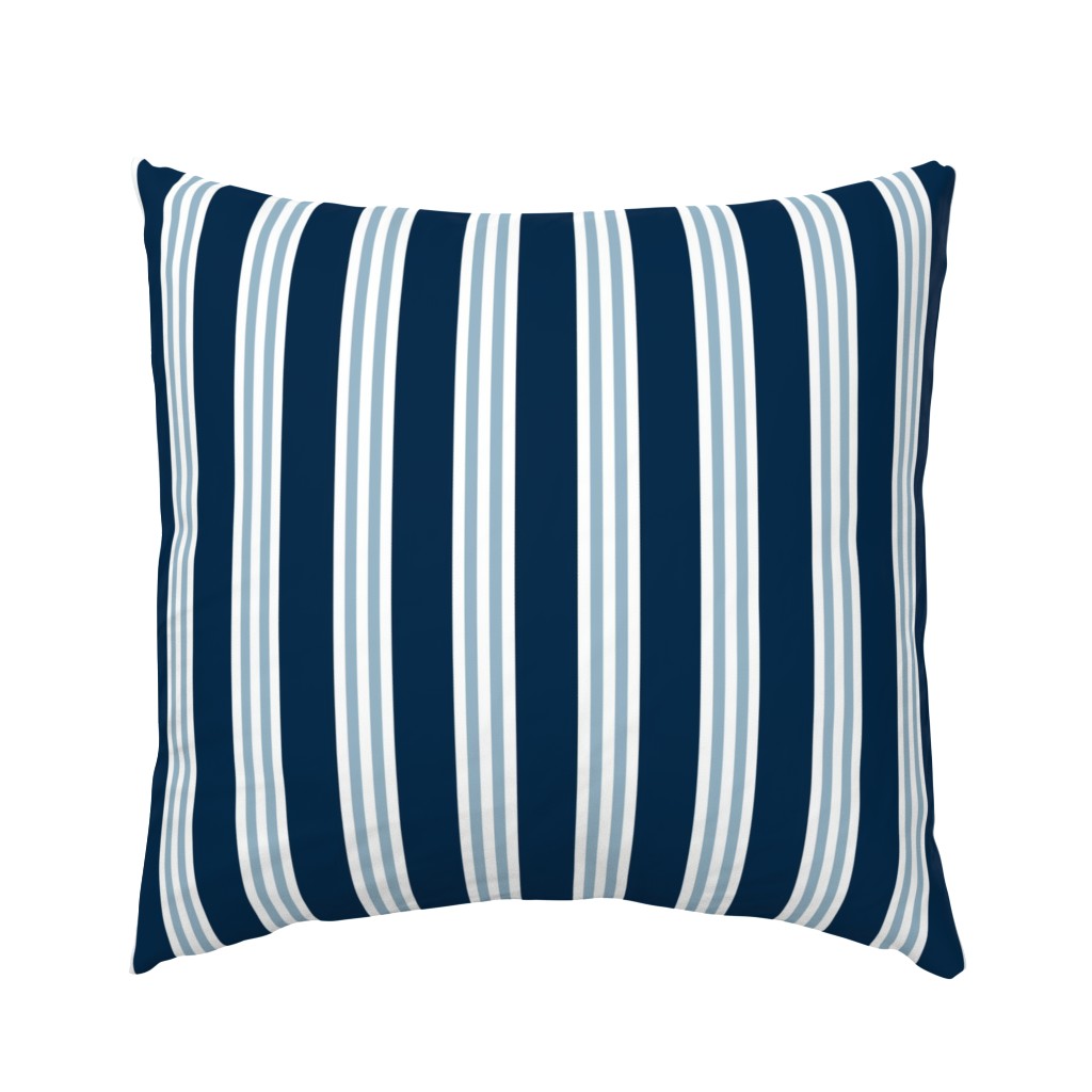 beach stripes on navy