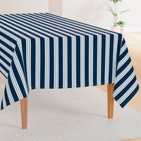 beach stripes on navy