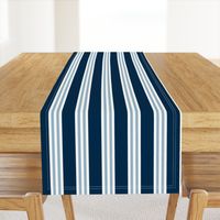 beach stripes on navy