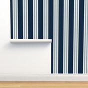 beach stripes on navy