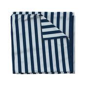 beach stripes on navy