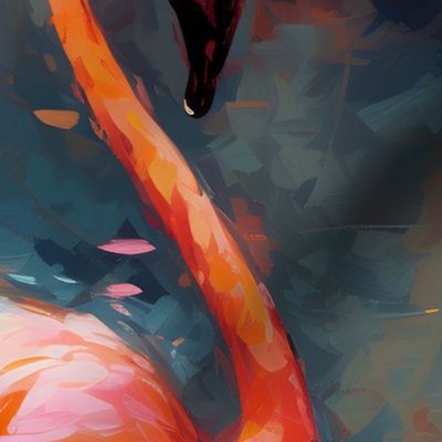 Flamingo Reflection (L)