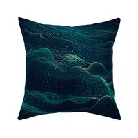 Bioluminescent Waves (L)
