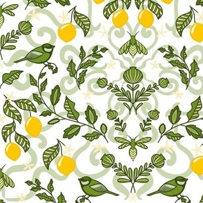 Italian Green and Yellow | Medium scale