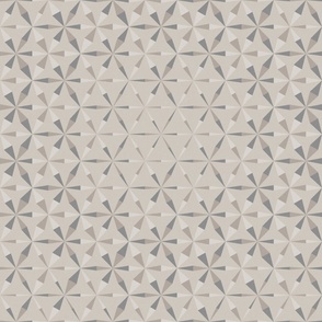 Starbust seamles pattern in warm grey