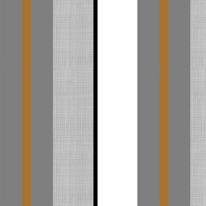 Desert large stripes vertical gray orange rust white