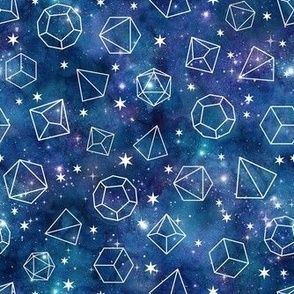 Smaller Scale Polyhedral Space Dice