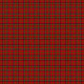 Tiny Scottish Clan Maccoll Tartan Plaid