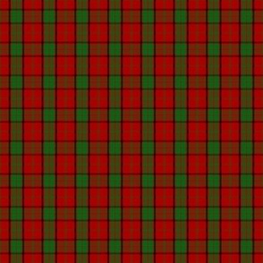 Tiny Scottish Clan Maxwell Tartan Plaid
