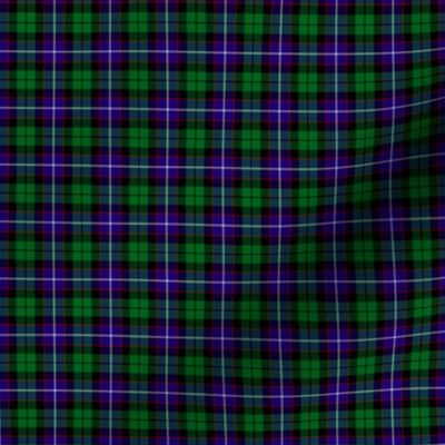 Tiny Scottish Clan Mitchell Tartan Plaid