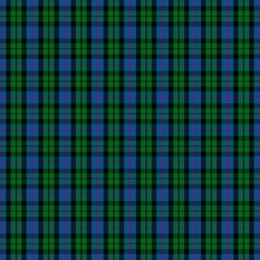 Small Scottish Clan Morrison Tartan Plaid
