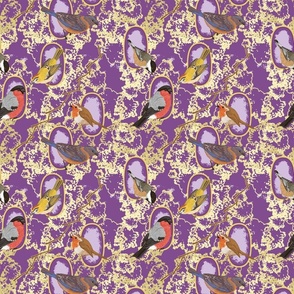 Victorian Birds Collage (mini)