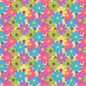 Daisies Multicolor, pink