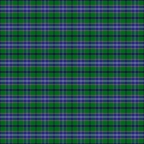 Tiny Scottish Clan Wishart Tartan Plaid