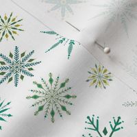 Ice Mint Snowflakes