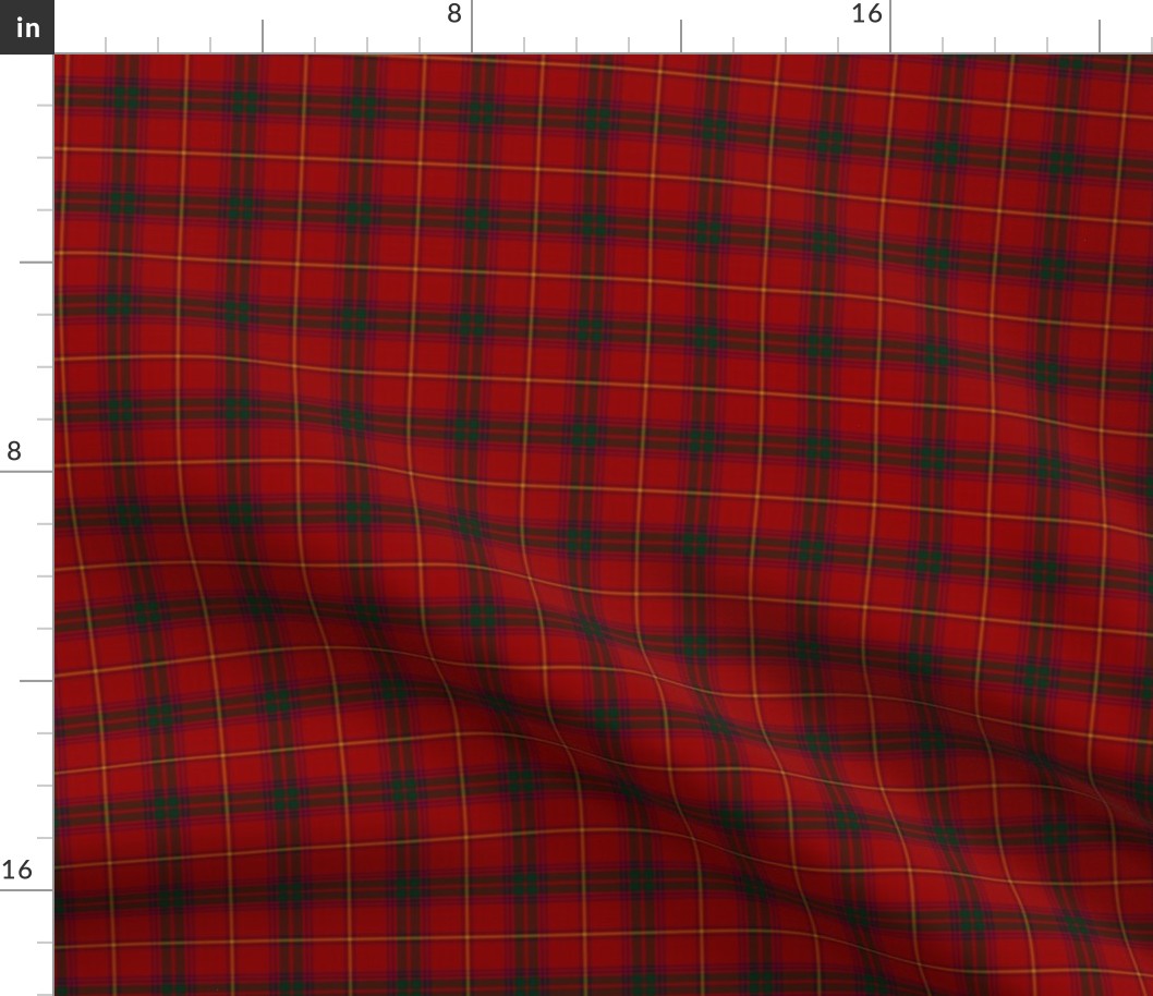 Small Irish County Galway Tartan Plaid