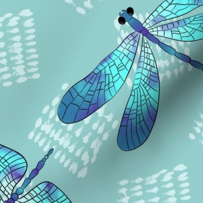 dragonfly turqouise 