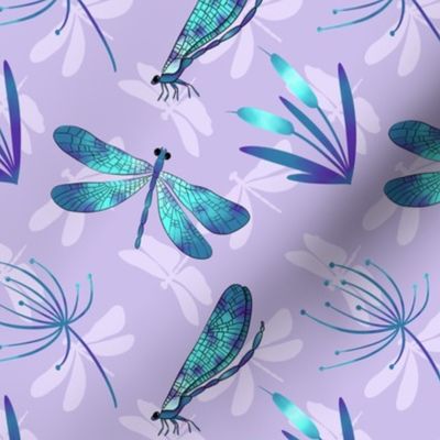 dragonfly purple