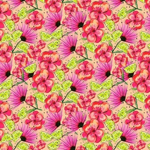 Tropical Lime Floral