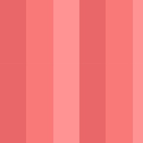 Pink Ombre Stripe - Large Scale