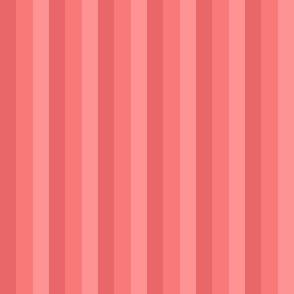 Pink Ombre Stripe - Small Scale