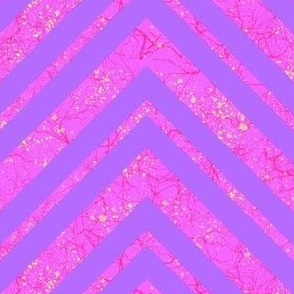 Chevron Stripes in Lavender and  Pink with Digital Bling - CSMC6 - 10.5 inch fabric repeat and 12 inch wallpaper repeat