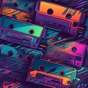 cassettes from the eighties