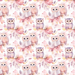peachy owls