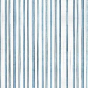 blue stripes on white