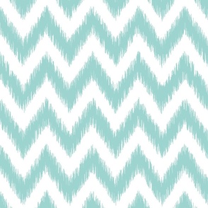 IKAT 01 aqua chevron 