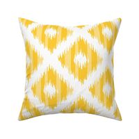 IKAT 04 yellow diamonds