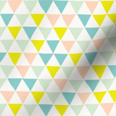 Triangles - Bright Pastel