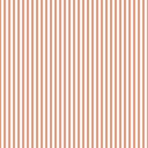 Sunny Tangerine Simple Stripe 