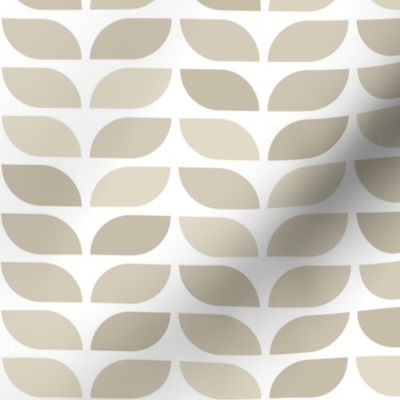 Geometric Pattern: Leaf: Sherwin White (standard version)