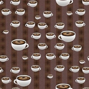 Coffee Stripes Repeated