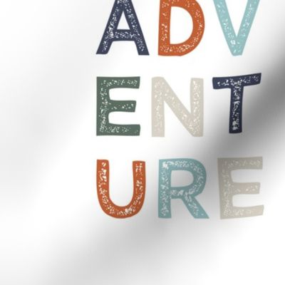 10" Adventure - Quilt block Multi - C23