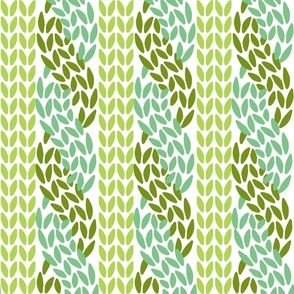 green cable knit stitch texture wallpaper scale