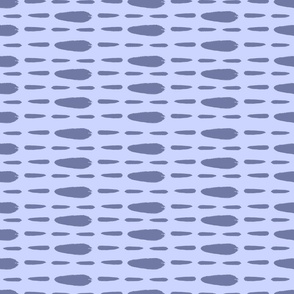 Light Periwinkle Indigo-Blue Minimal Boho Modern Stripe Pattern Print