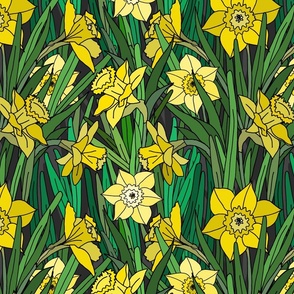 Daffodil Meadow (large scale)  