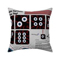 Zombie Eyeball Soft Toy Hanging Dice