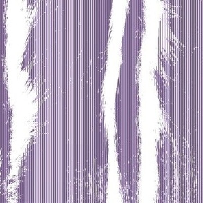 Altered Skunk Pelt - Purple