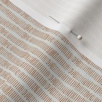 Hand-Drawn Stripe in  Rich Russet Red and Pale Gray(Scalee) B23016R02B